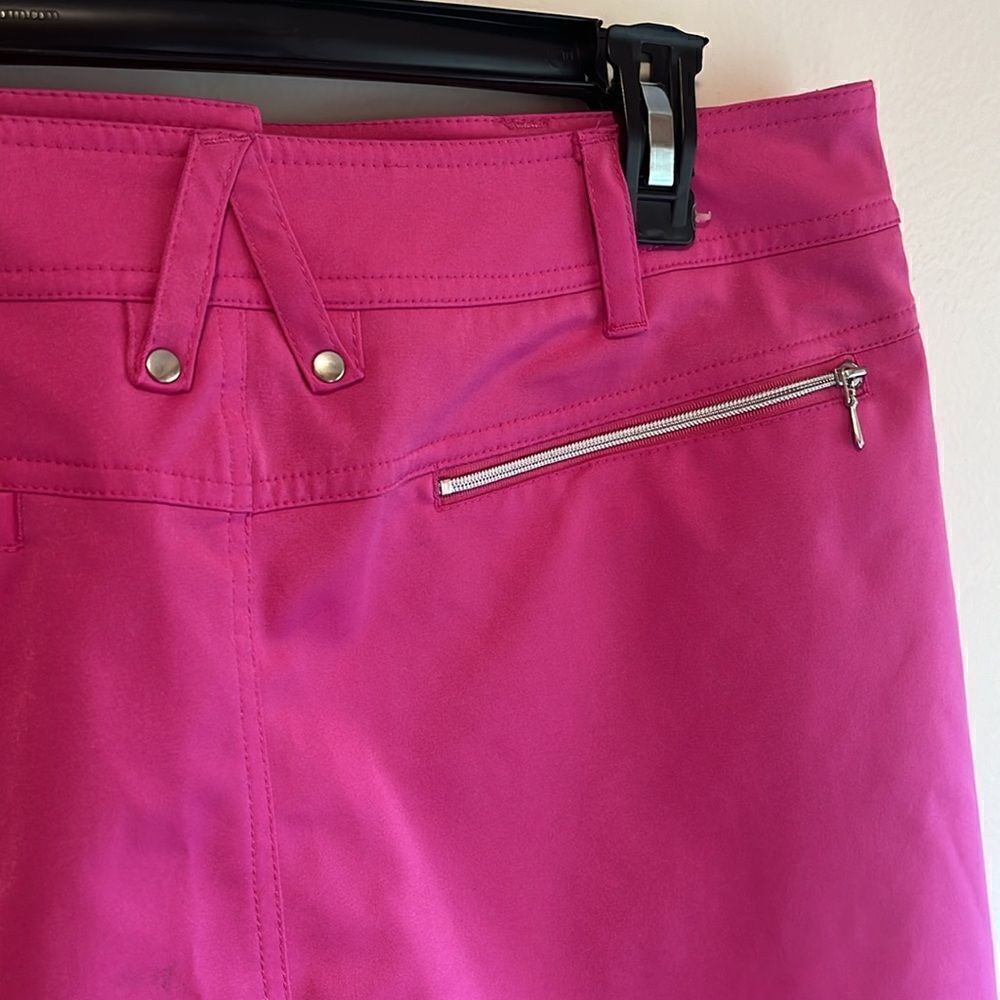 EXCELLENT USED CONDITION SIZE 8 GG BLUE BOCA PLEATED PINK GG BLUE SKORT - Picture 6 of 8